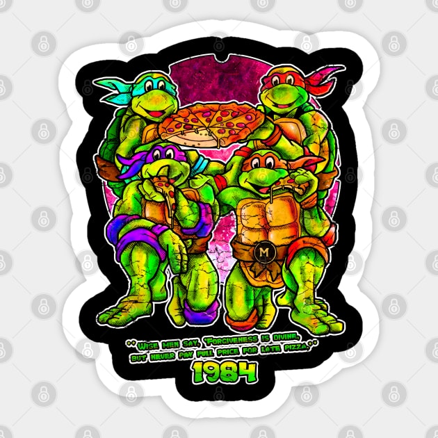 Teenage Mutant Ninja Turtles Sticker by Inking Imp